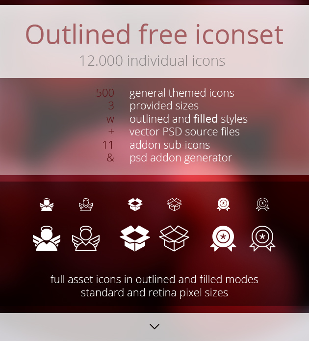 12000 Free Outline Icons